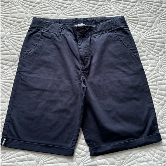 H&M Navy Blue Shorts- Boys Size 13/14 - Picture 1 of 13